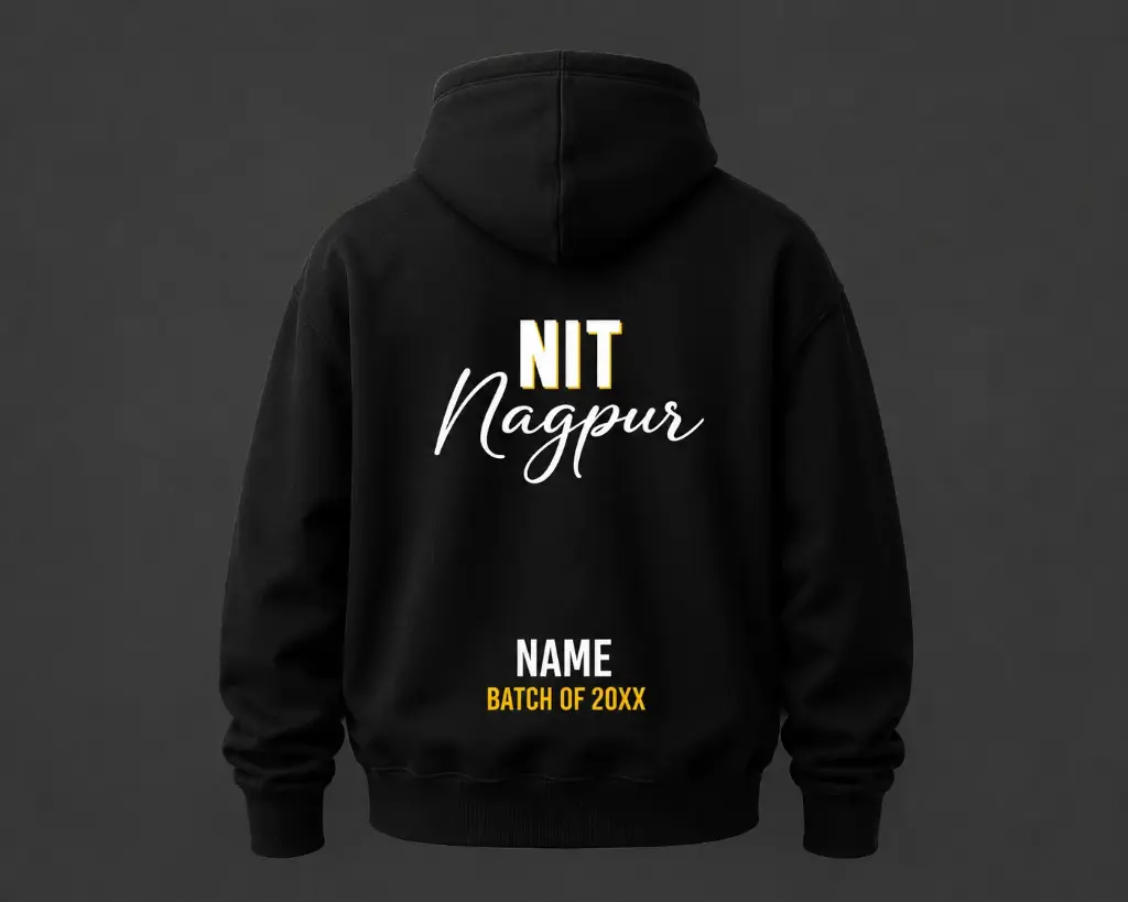 1960 Classic Black Hoodie