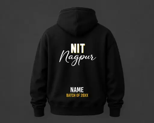1960 Classic Black Hoodie